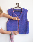 Shop The Look - Yarn Set "Fluffy Fleece Vest" - ready-to-ship