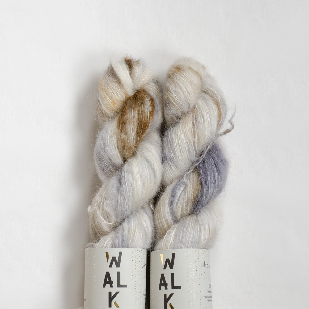 Suri Fluff "Arctic Wolf" - versandfertige Farben