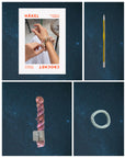 CROCHET SET "Scrunchie" Zodiac Edition