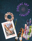 CROCHET SET "Scrunchie" Zodiac Edition