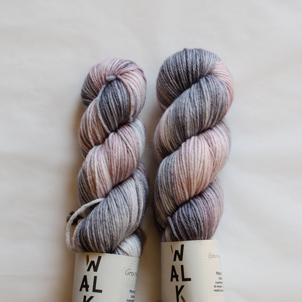 Merino DK "Granny Grey" - ready to ship colors