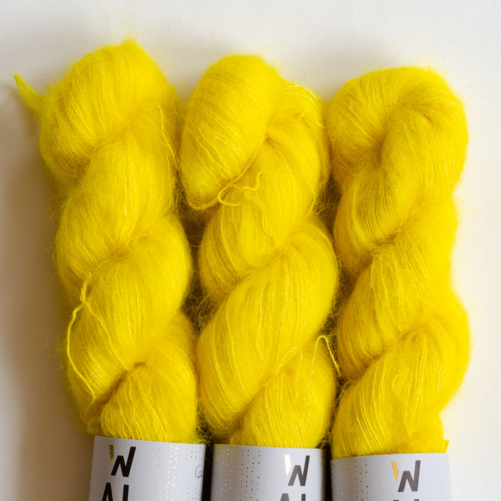 Kid Mohair Lace &quot;Canari&quot; - ready to ship colors