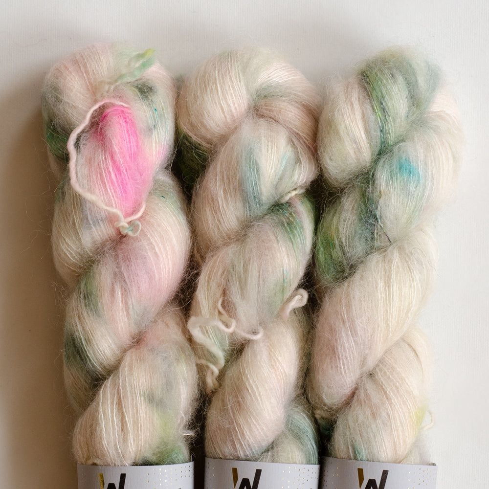 Kid Mohair Lace &quot;Grunge Pop&quot; - ready to ship colors