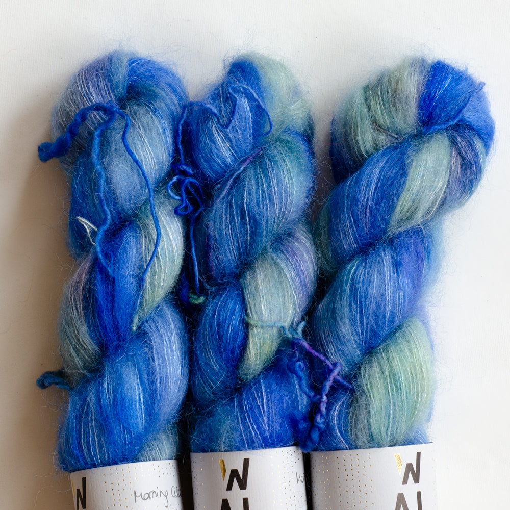 Kid Mohair Lace &quot;Morning Glory&quot; - ready to ship colors