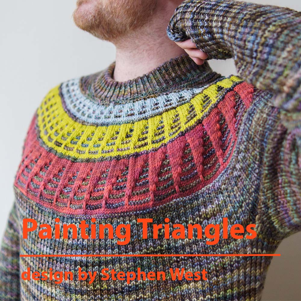 GARNSET &quot;Painting Triangles Sweater&quot;