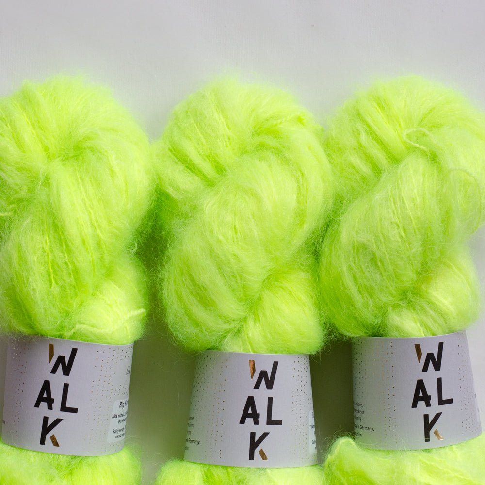 Big Kid Mohair &quot;Lime Soda&quot; - ready to ship colors