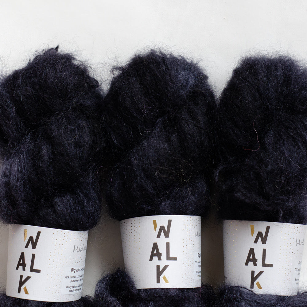 Big Kid Mohair &quot;Midnight&quot; - ready to ship colors
