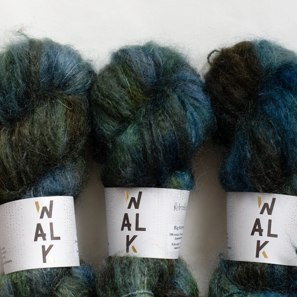 Big Kid Mohair &quot;Petroleum&quot; - ready to ship colors