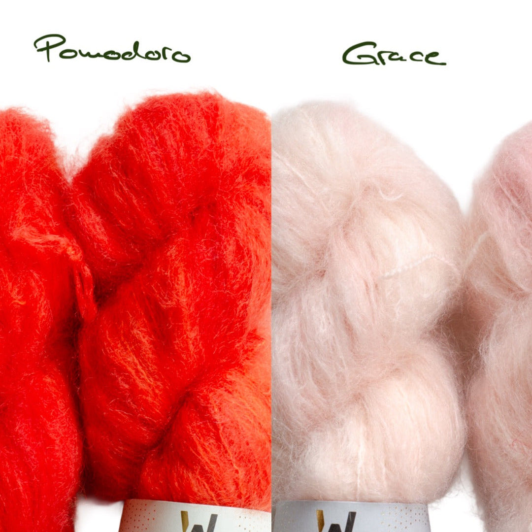 Shop The Look - Yarn Set "BON BON SLIP OVER" - ready-to-ship