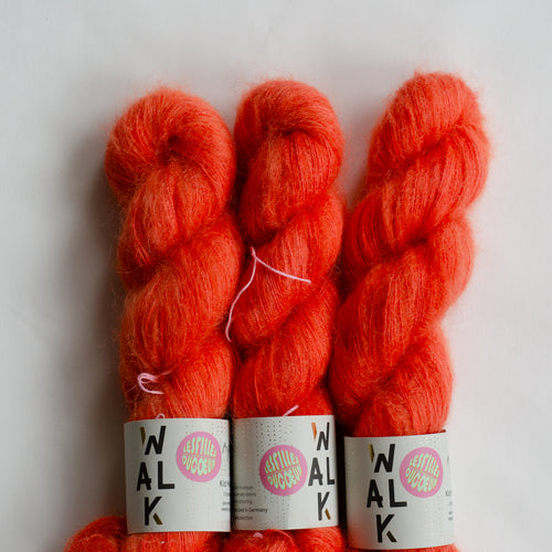 Kid Mohair Lace "Aperonge (WALK x LFDC)" - versandfertige Farben