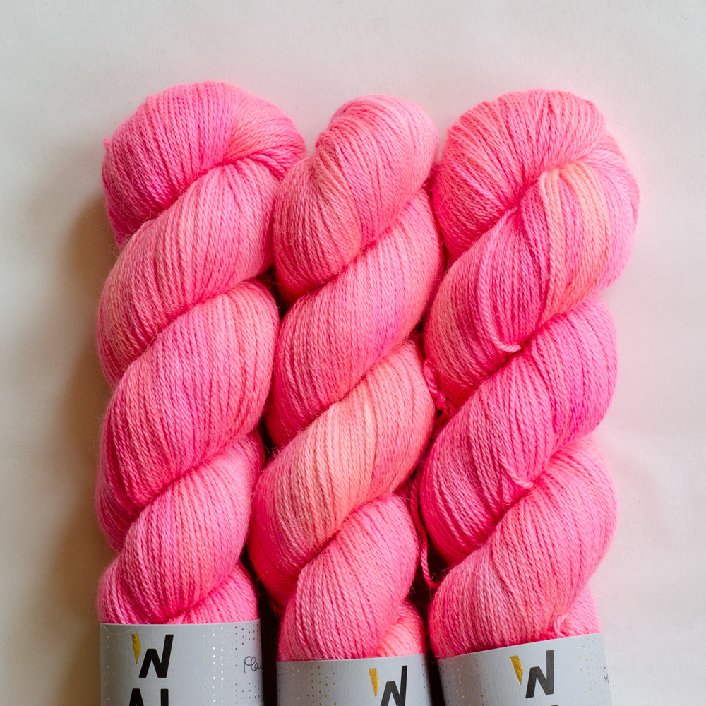 Luxe Sock &quot;Flamingo Pink&quot; - ready to ship colors