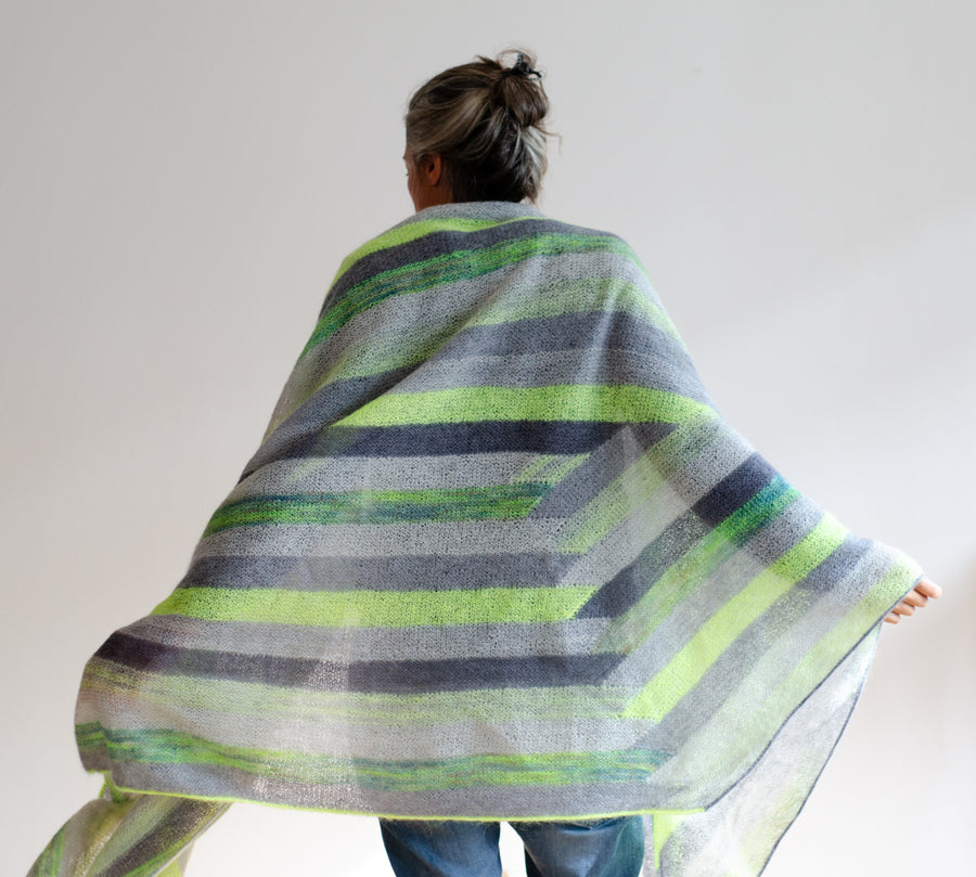 GARNSET "Parallelolamb" - Kid Mohair Lace-Version"