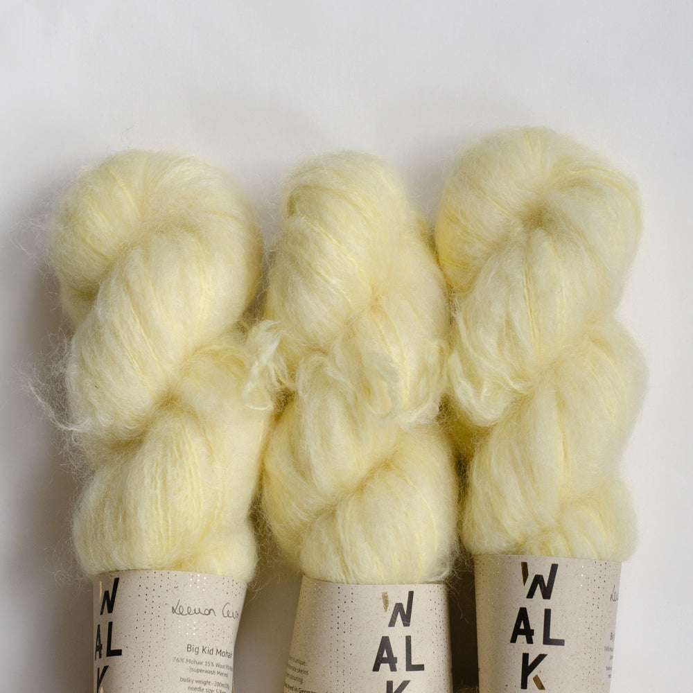 Big Kid Mohair &quot;Lemon Curd&quot; - ready to ship colors