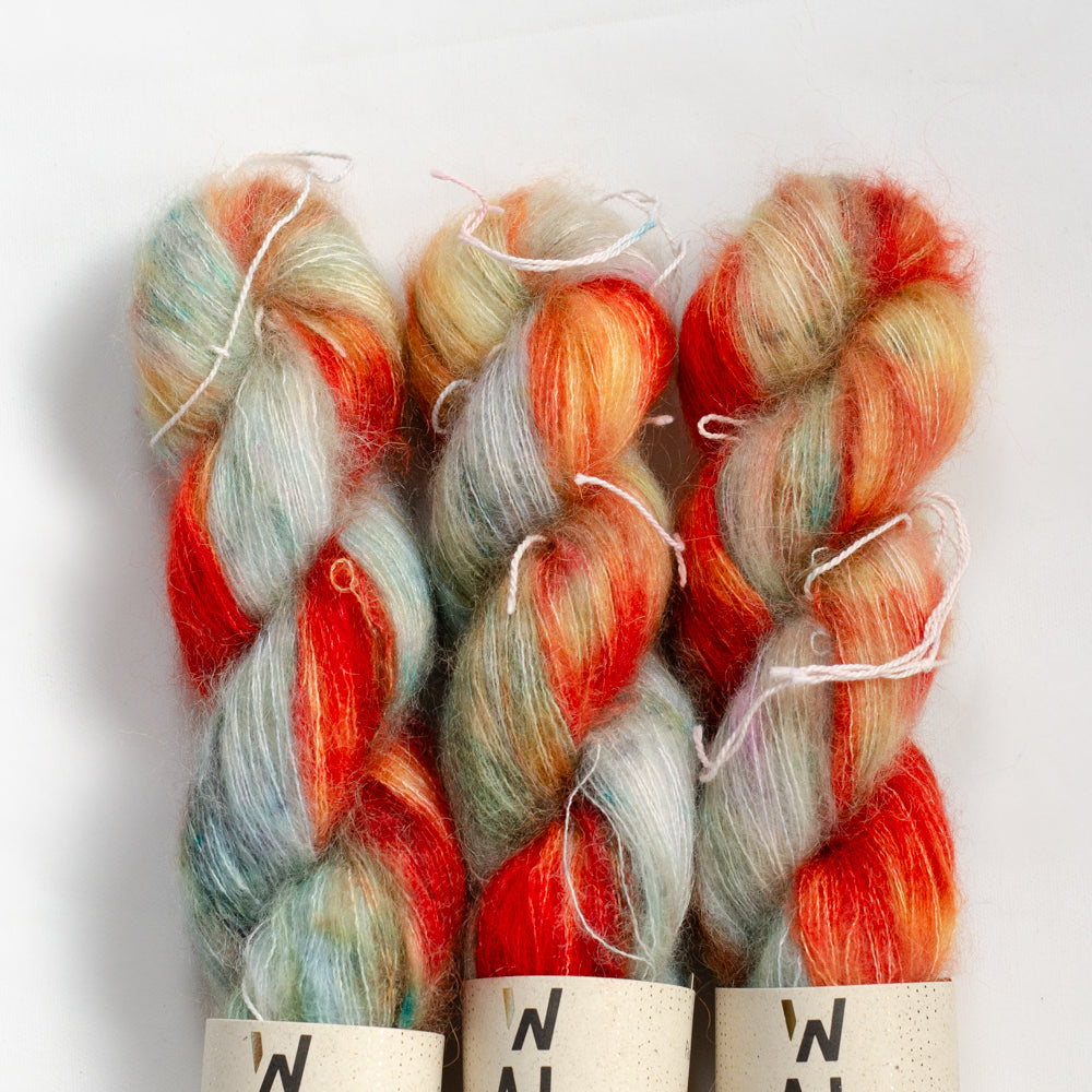 Kid Mohair Lace "Papageno" - ready to ship colors