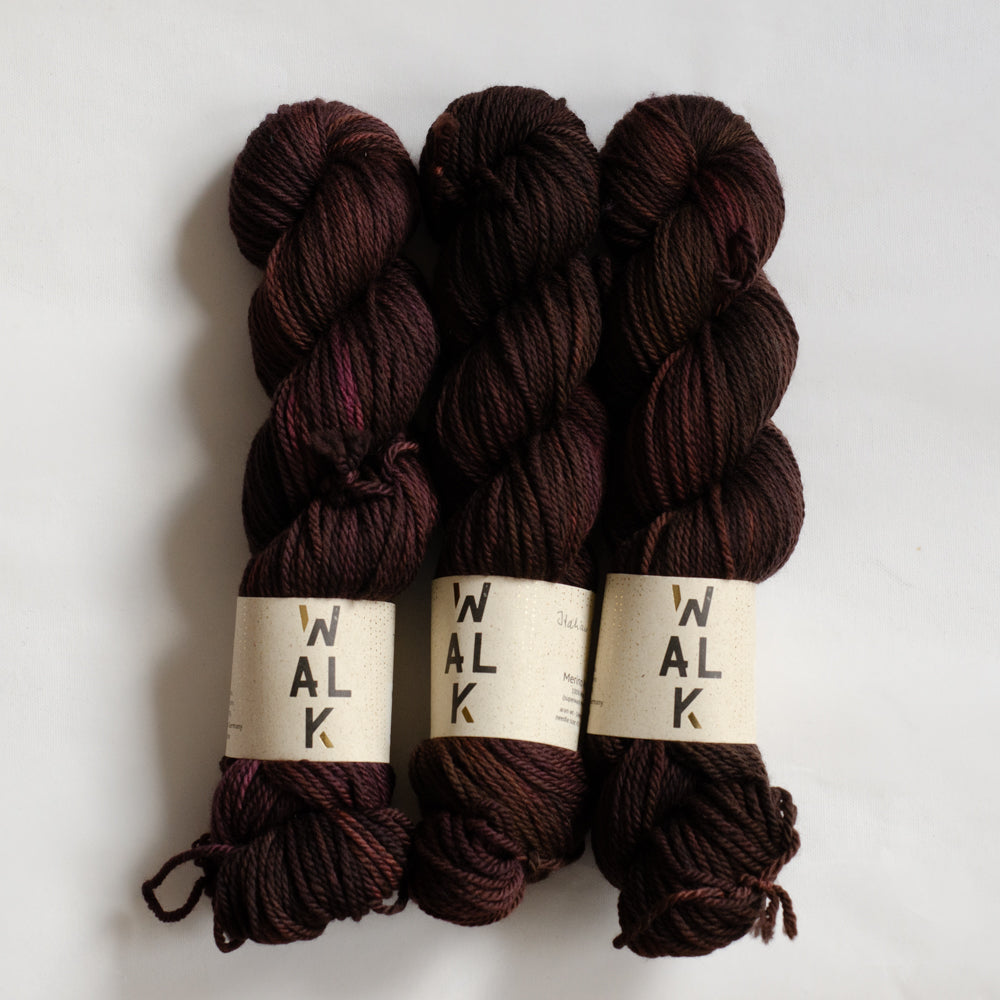 Merino Aran "Italian Roast" - ready to ship colors