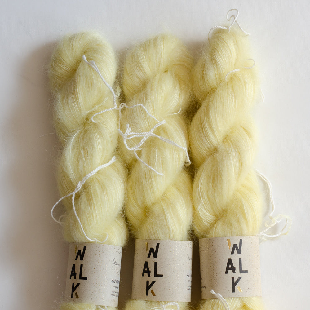 Kid Mohair Lace "Lemon Curd" - versandfertige Farben