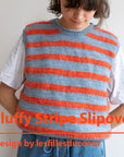 GARNSET "FLUFFY STRIPE SLIPOVER"