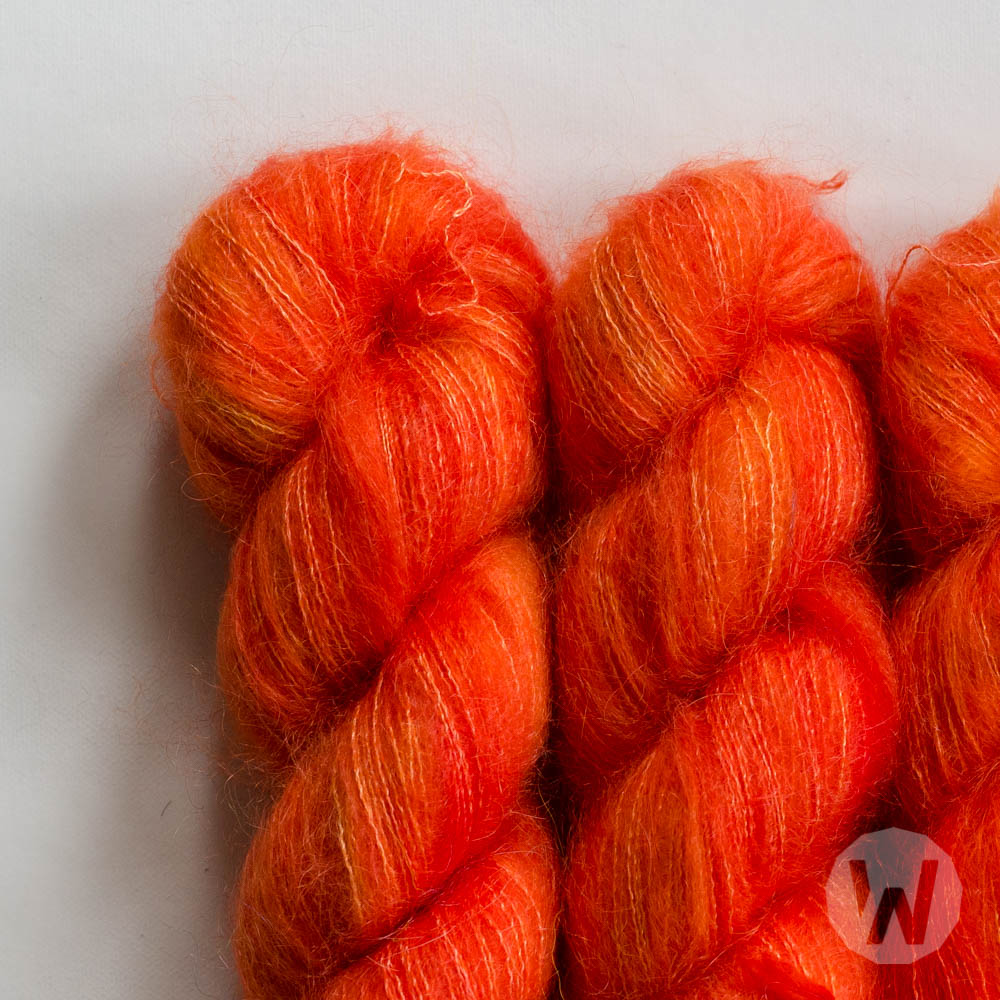 Kid Mohair Lace &quot;Pomodoro&quot; - ready to ship colors