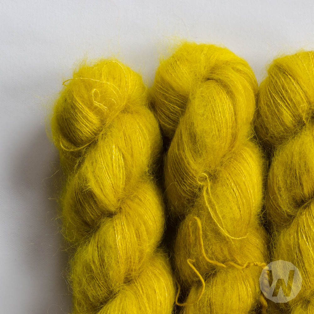 Kid Mohair Lace &quot;Goldenrod&quot; - ready to ship colors