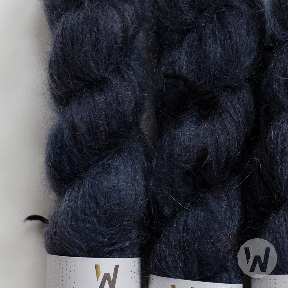 Kid Mohair Lace &quot;Midnight&quot; - ready to ship colors
