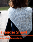 GARNSET "Lavender Shawl"