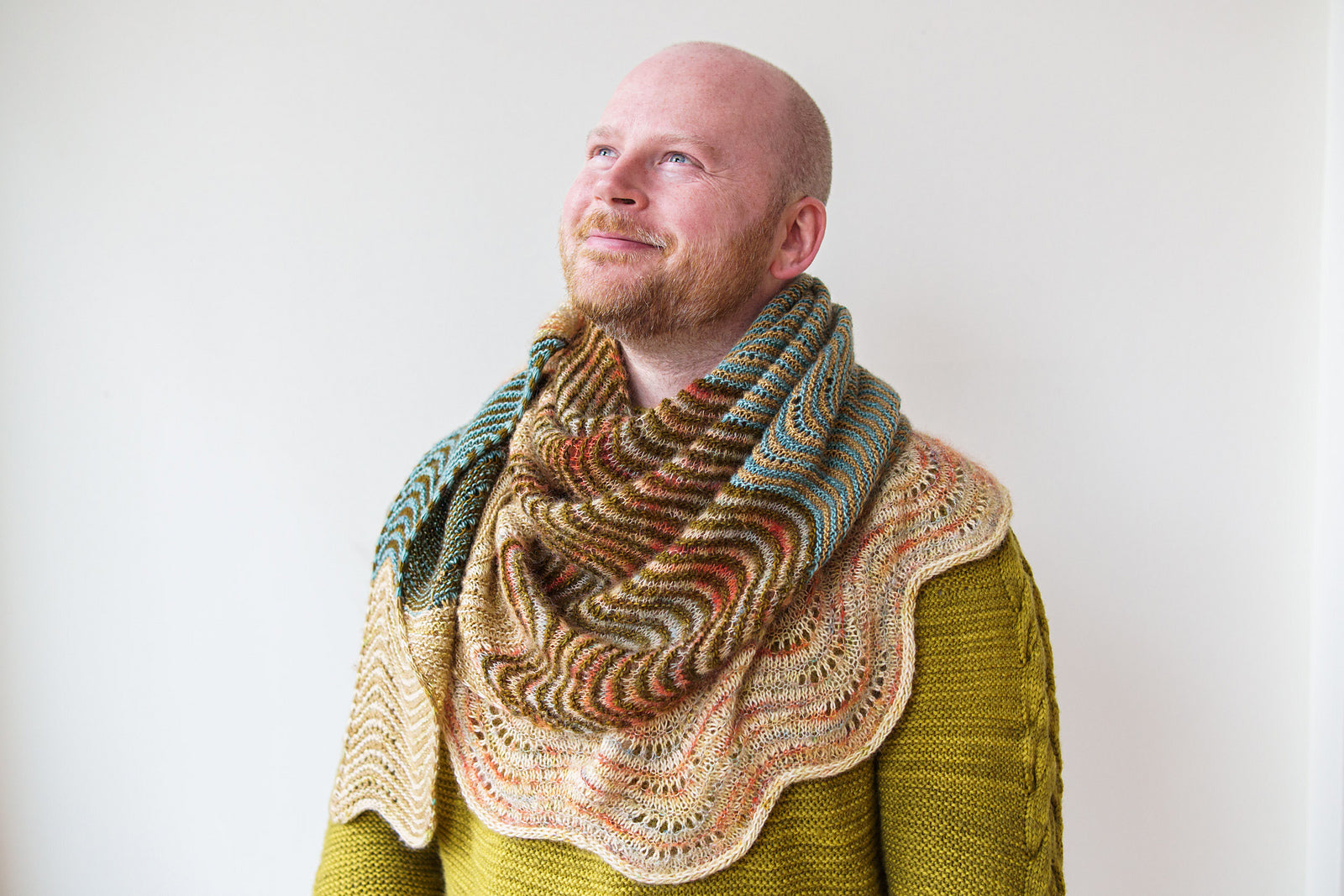 GARNSET &quot;Mohair Spice Shawl&quot;