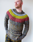 YARN SET "Painting Triangles Sweater"