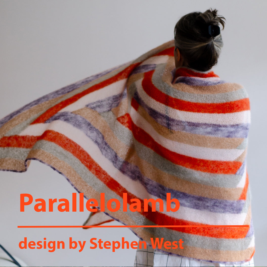 GARNSET &quot;Parallelolamb&quot; - Kid Mohair Lace-Version&quot;