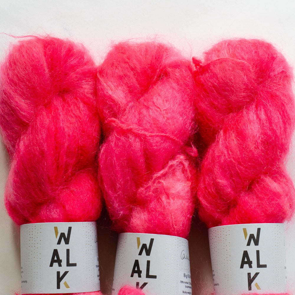 Big Kid Mohair &quot;Flamingo Pink&quot; - ready to ship colors